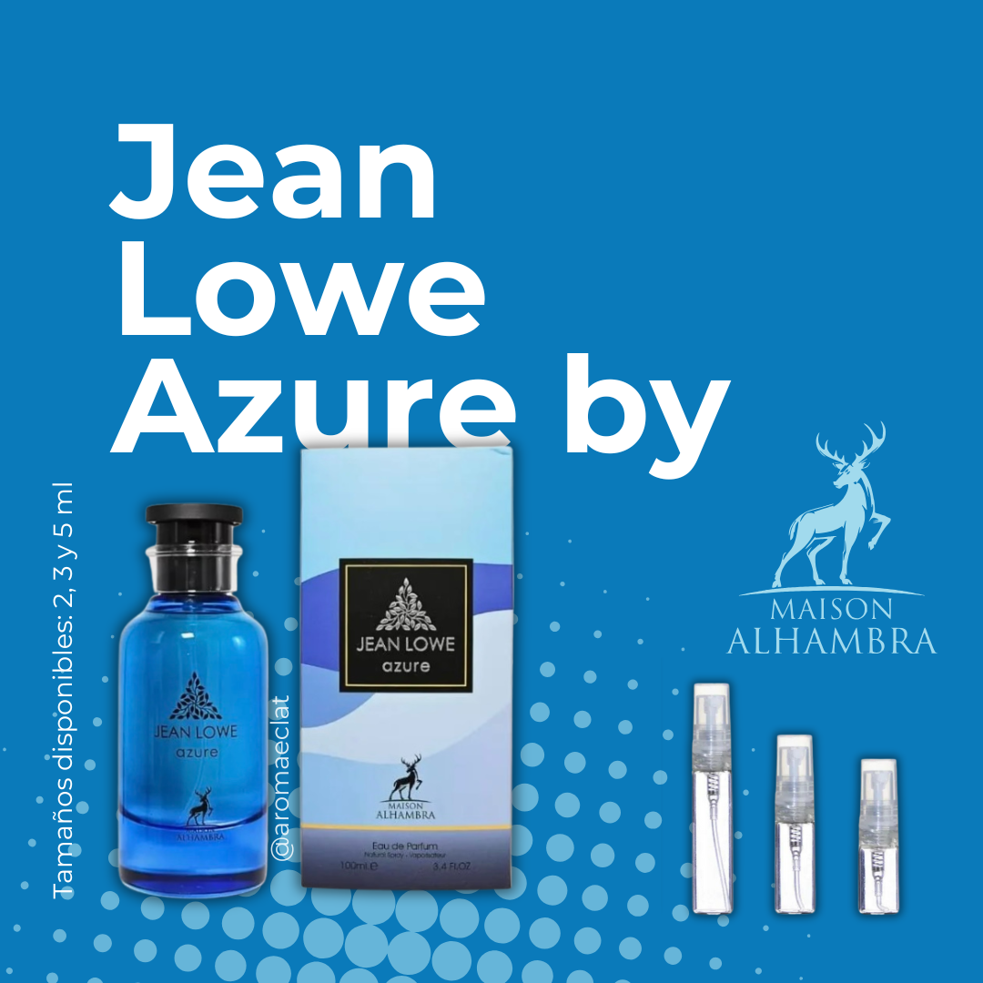 Jean Lowe Azure de Maison Alhambra.