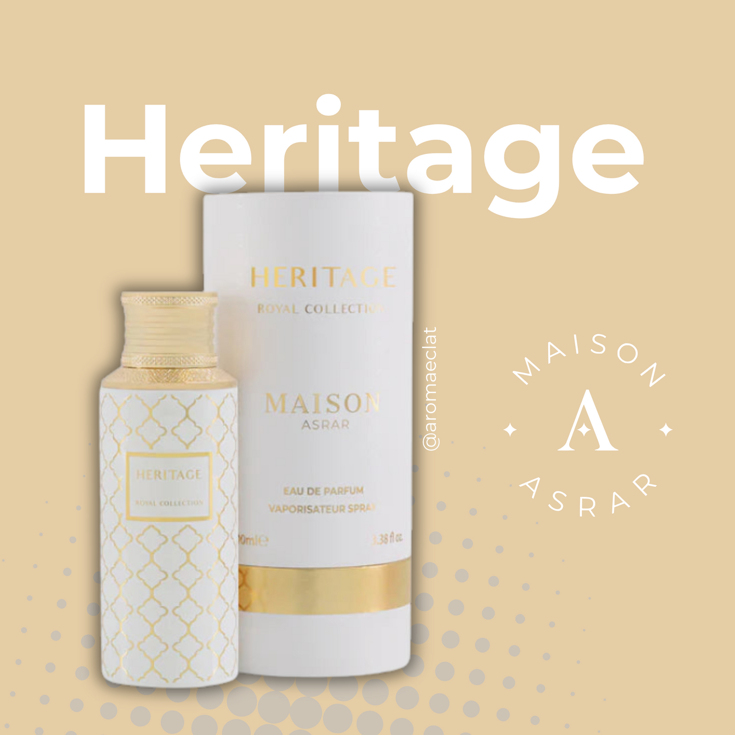 Heritage de Maison Asrar. 100ml. 3.4FL.OZ