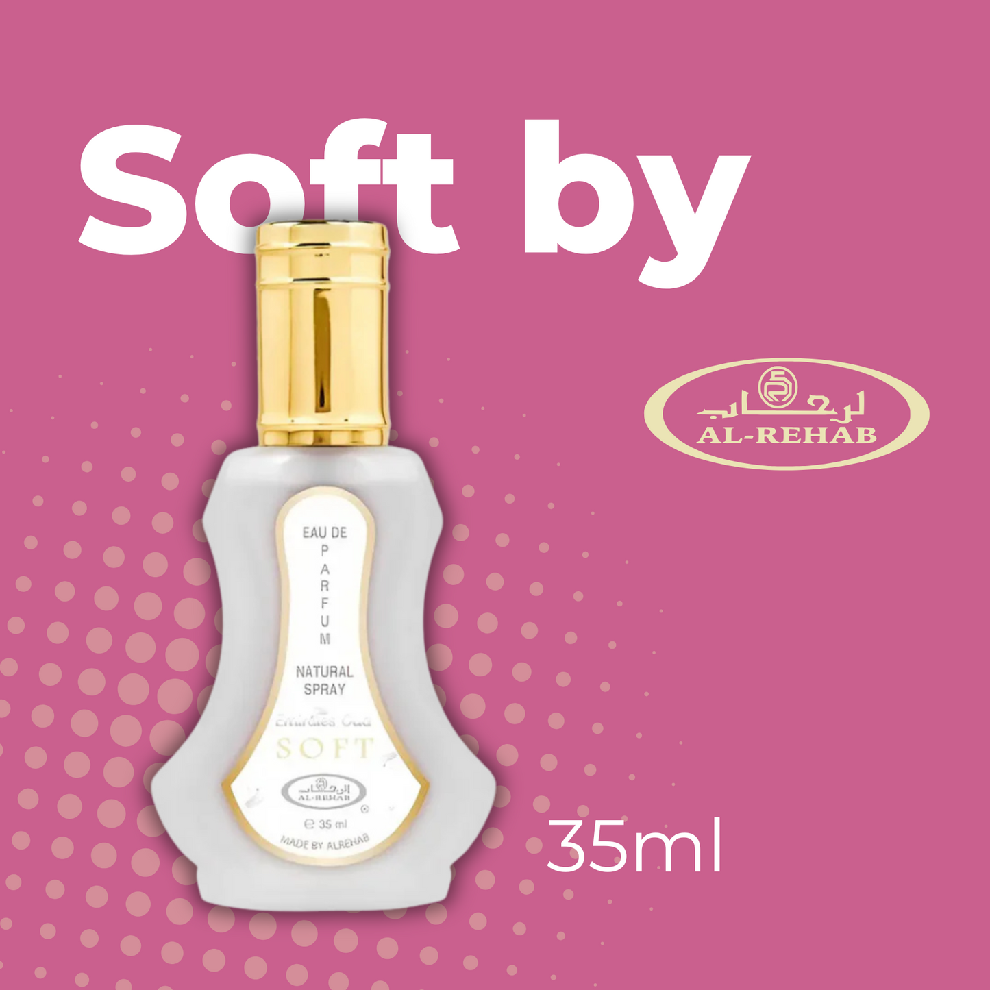 Soft Spray de Al Rehab. 35ml + Roll on de 3ml.- (Compra juntos y ahorra dinero).
