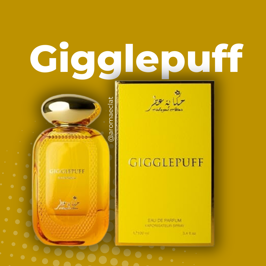 Gigglepuff. PREVENTA EXCLUSIVA.100ml. Hekayat Attar. Edición limitada.