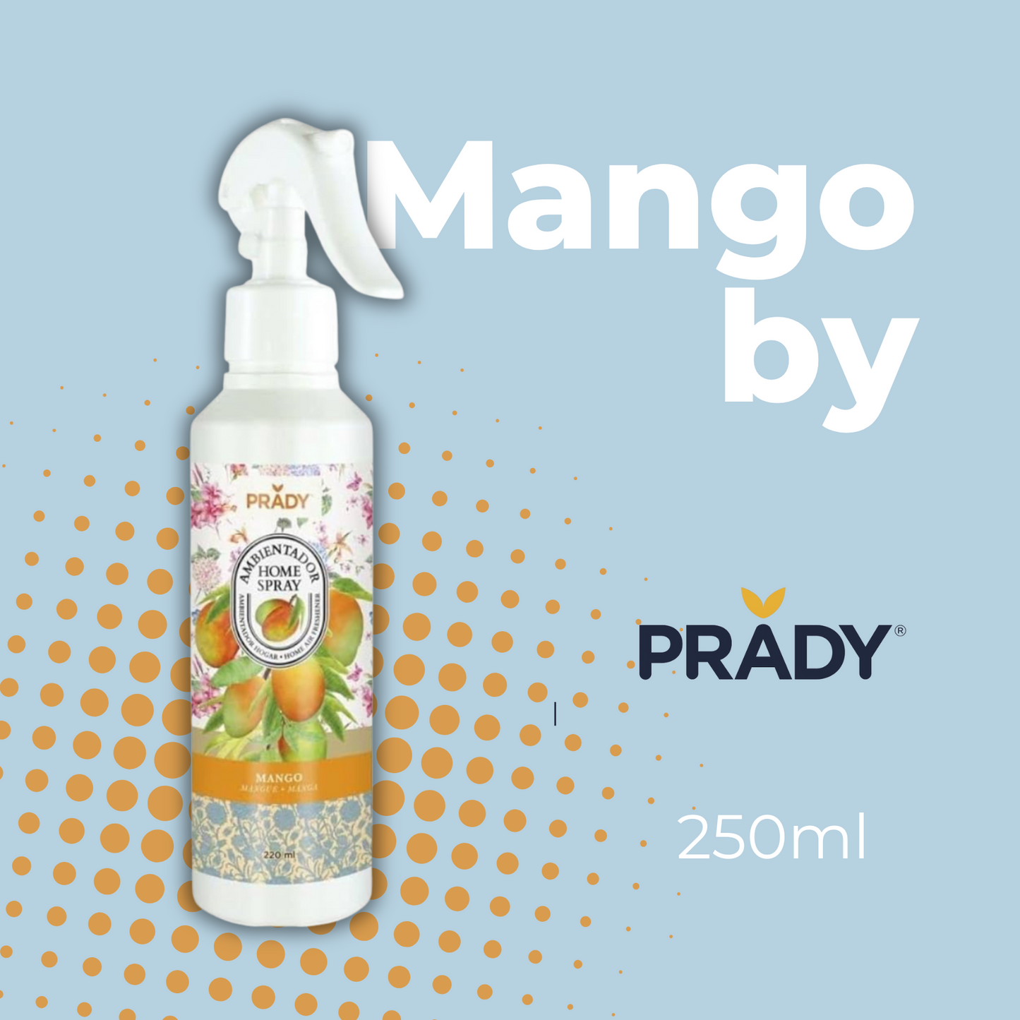 Ambientador Mango Prady. 250ml. 8.45FL.OZ