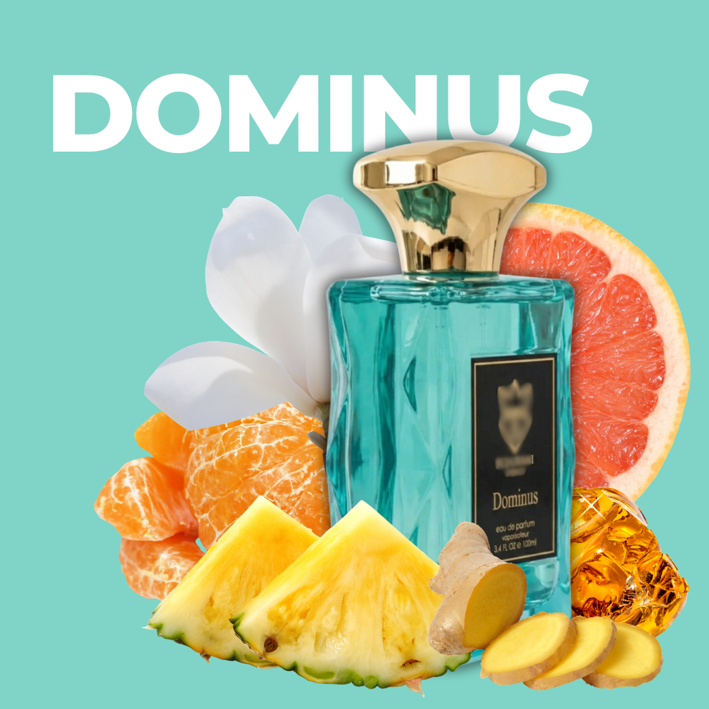 Fragancia Árabe Dominus 100ml – Eau de Parfum | Piña, Mango y Ámbar