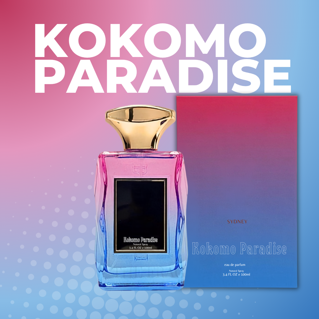 Fragancia Árabe Kokomo Paradise 100ml – Eau de Parfum | Coco Tropical y Lima