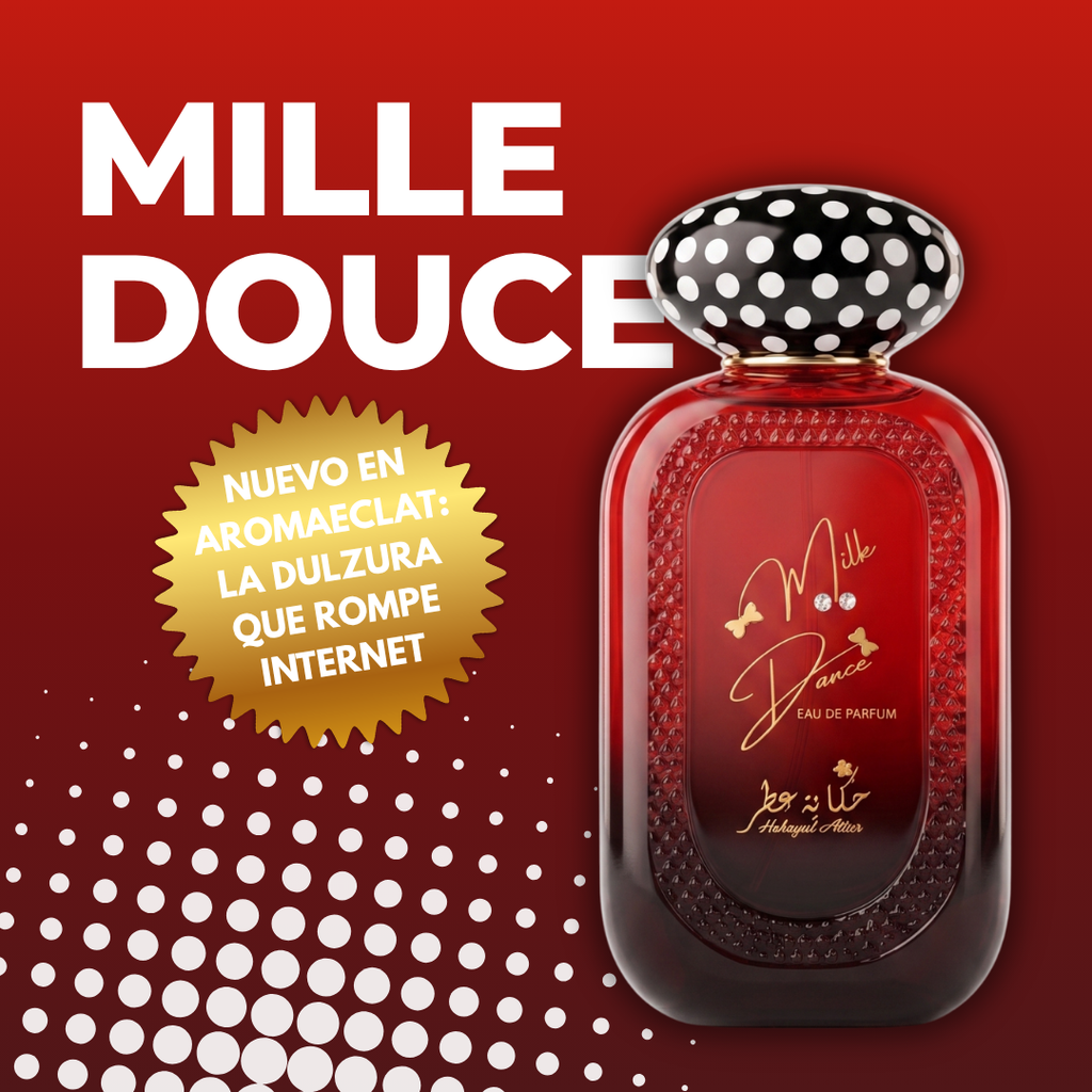 Fragancia Árabe Mille Douce 100ml – Eau de Parfum | Malvavisco, Plátano y Vainilla