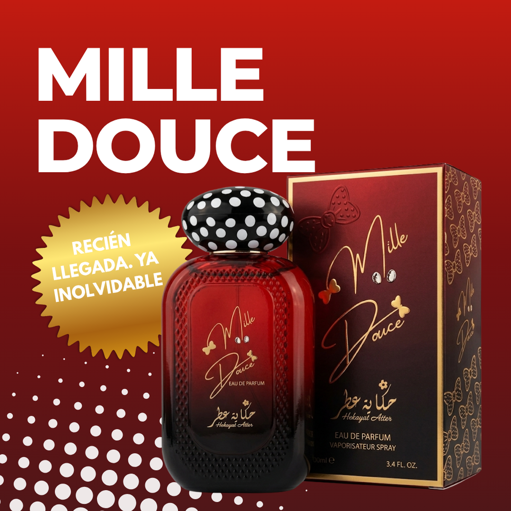 Fragancia Árabe Mille Douce 100ml – Eau de Parfum | Malvavisco, Plátano y Vainilla