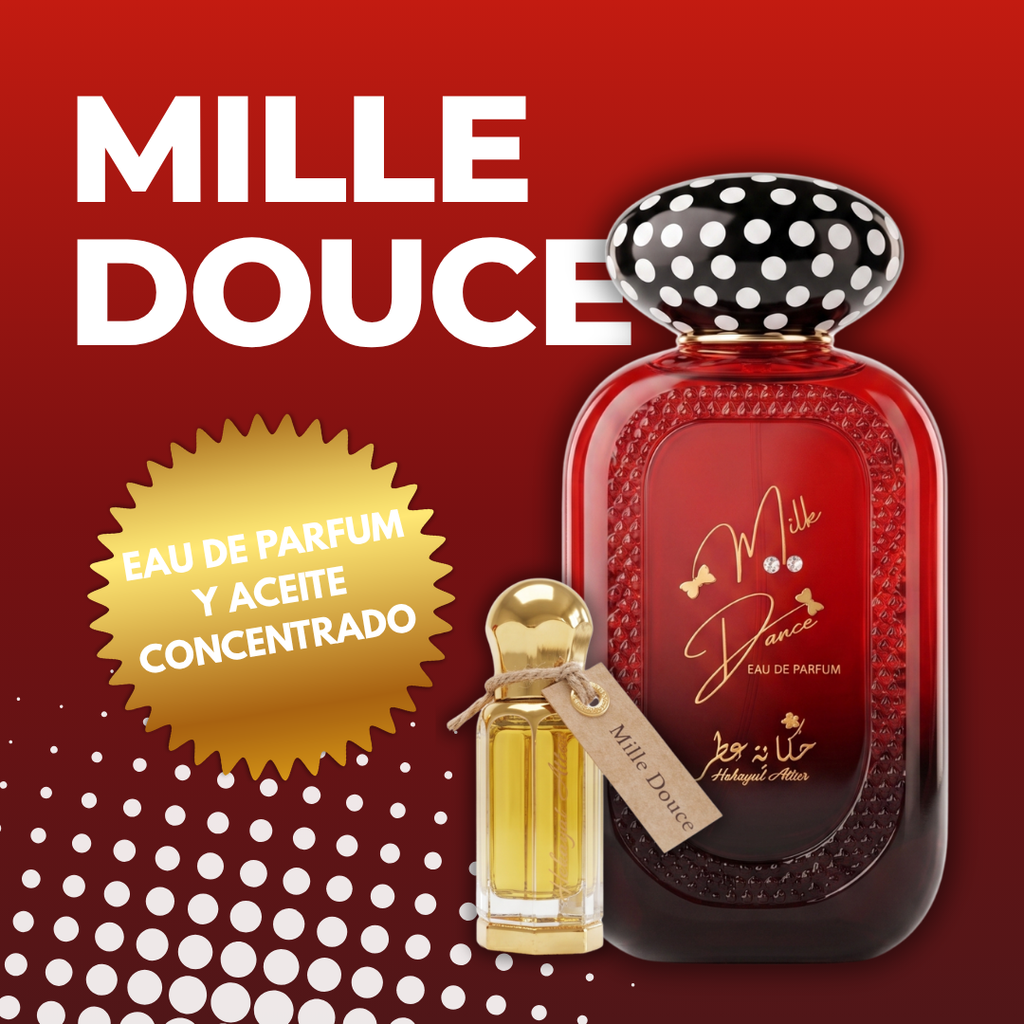 Mille Douce Aceite de Perfume 12ml – Unisex | Gourmand Dulce Vainilla y Coco