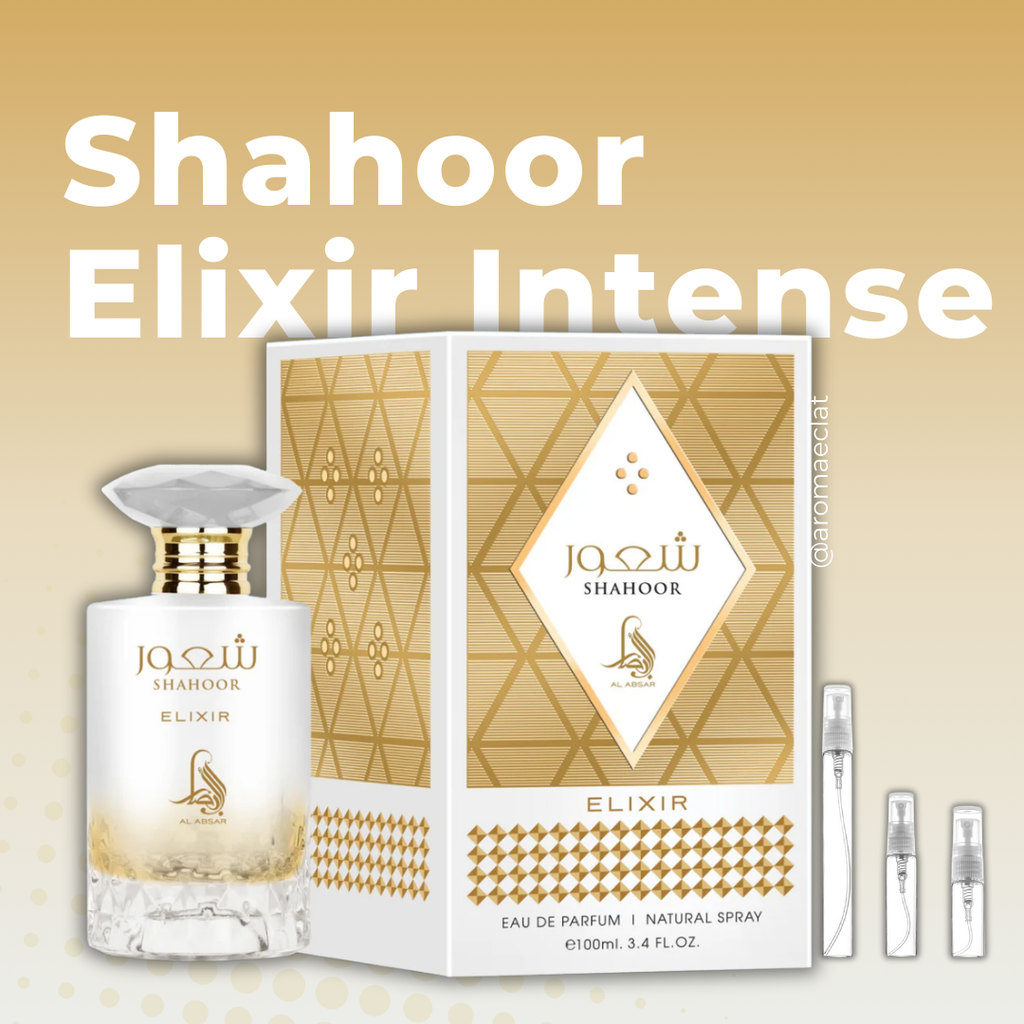 Shahoor Elixir de Lattafa Eau de Parfum 100ml - Fragancia Gourmand Oriental