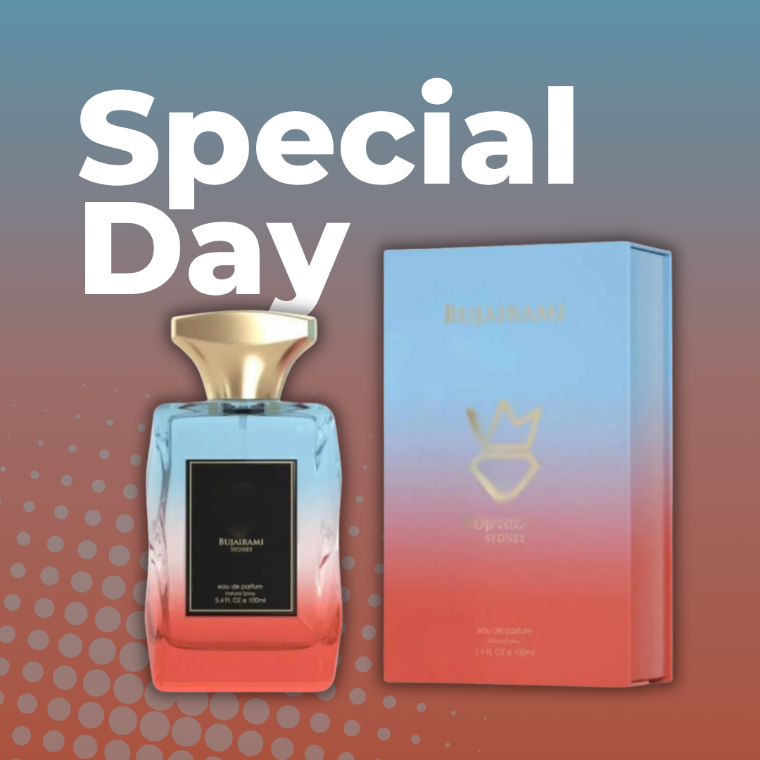 Fragancia Árabe Special Day 100ml – Eau de Parfum | Champán, Floral y Vainilla
