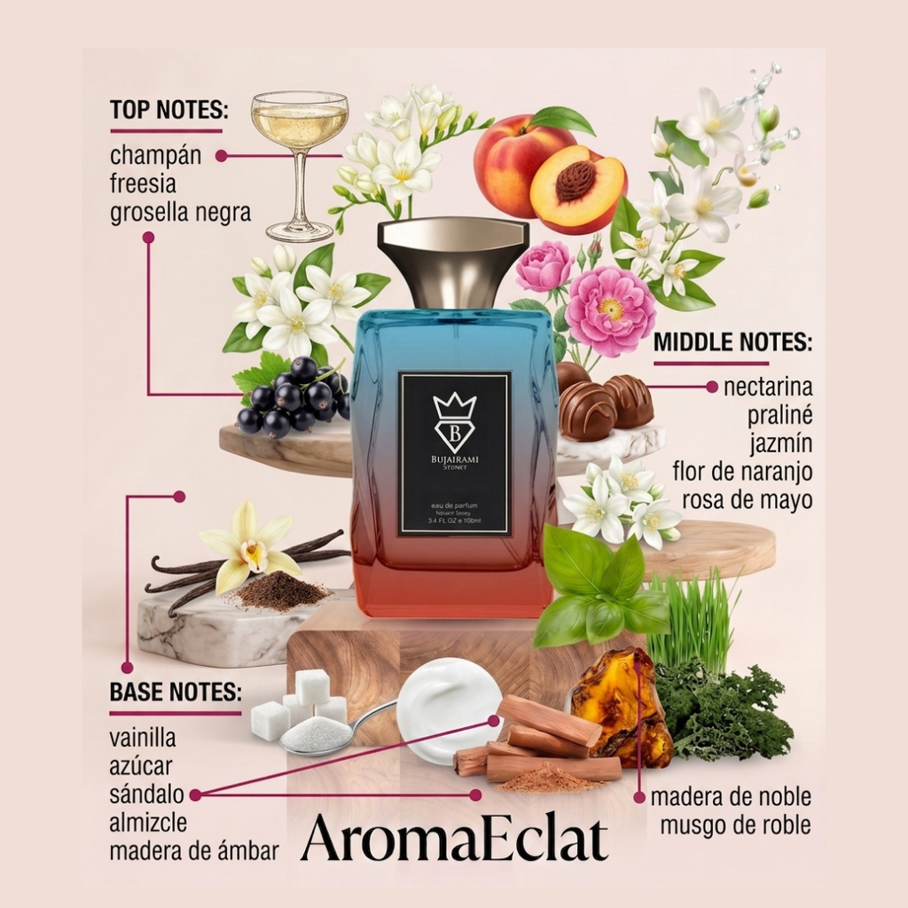 Fragancia Árabe Special Day 100ml – Eau de Parfum | Champán, Floral y Vainilla