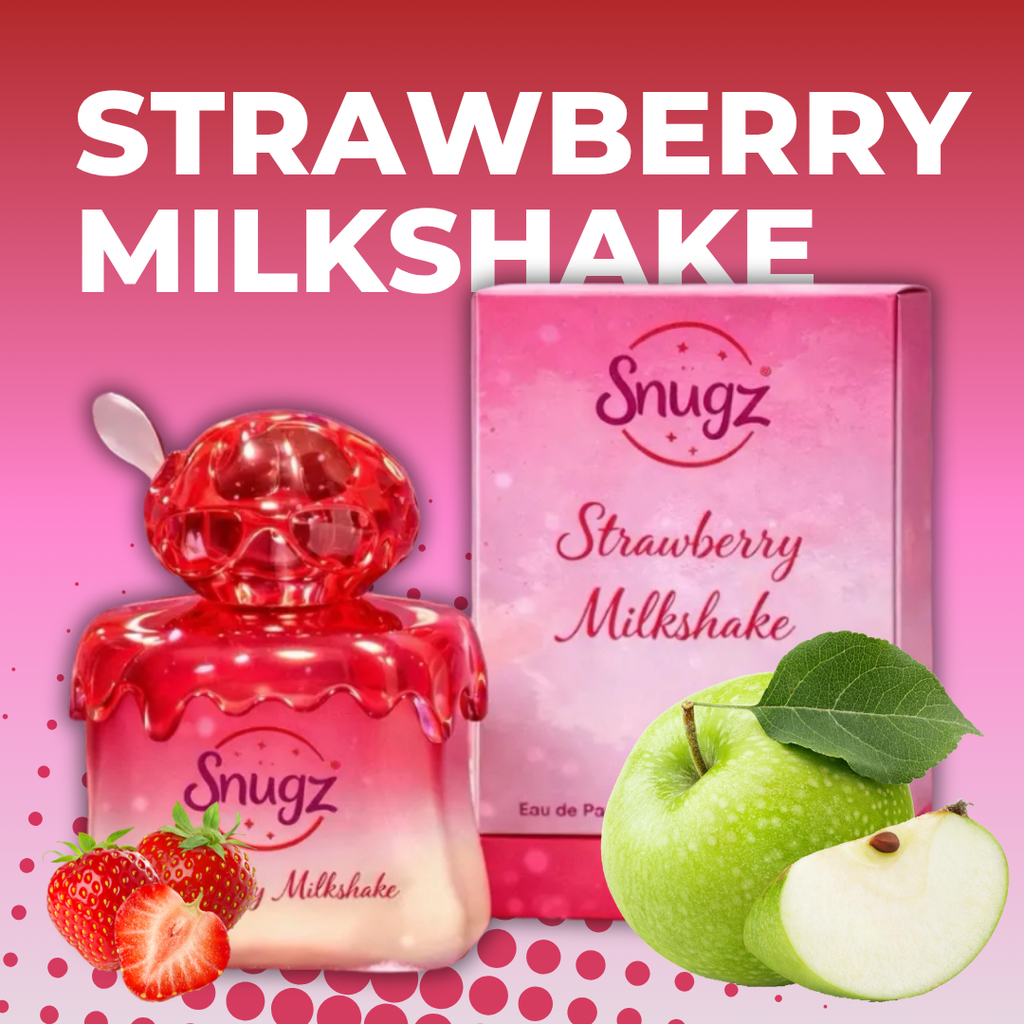 Fragancia Árabe Strawberry Milkshake 100ml – Eau de Parfum | Fresa y Piña Cremosa