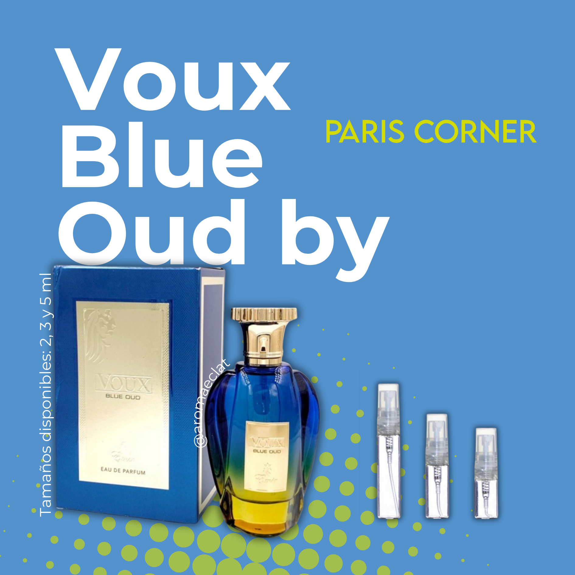 Voux Blue Oud de Paris Corner
