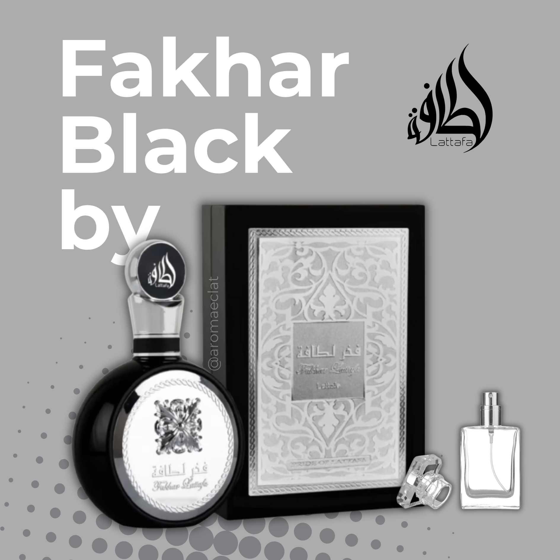 Fakhar Black de Lataffa.100ml.3.4FL.OZ