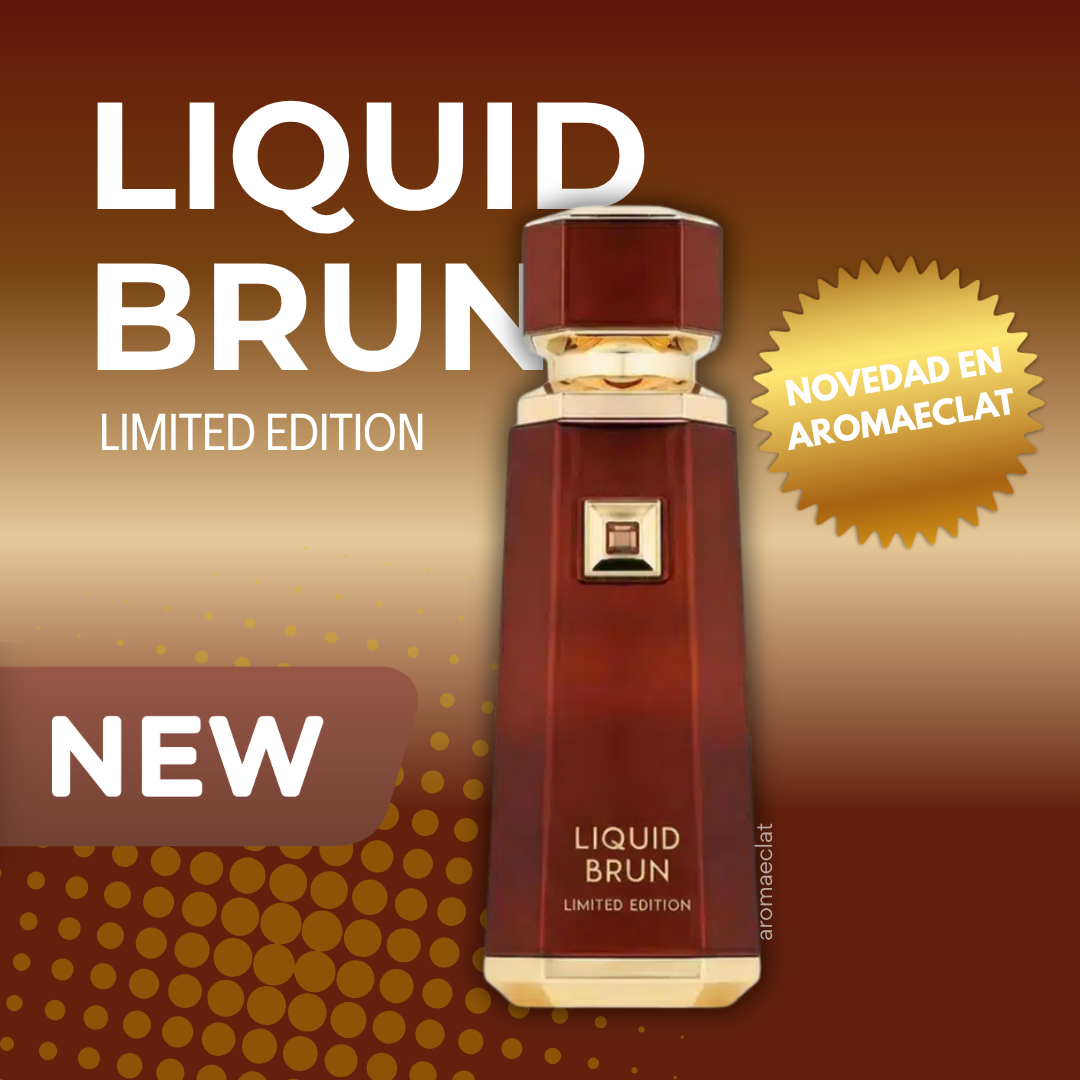 Fragancia Árabe Liquid Brun Limited Edition 100ml – Eau de Parfum | Cálida y Aromática