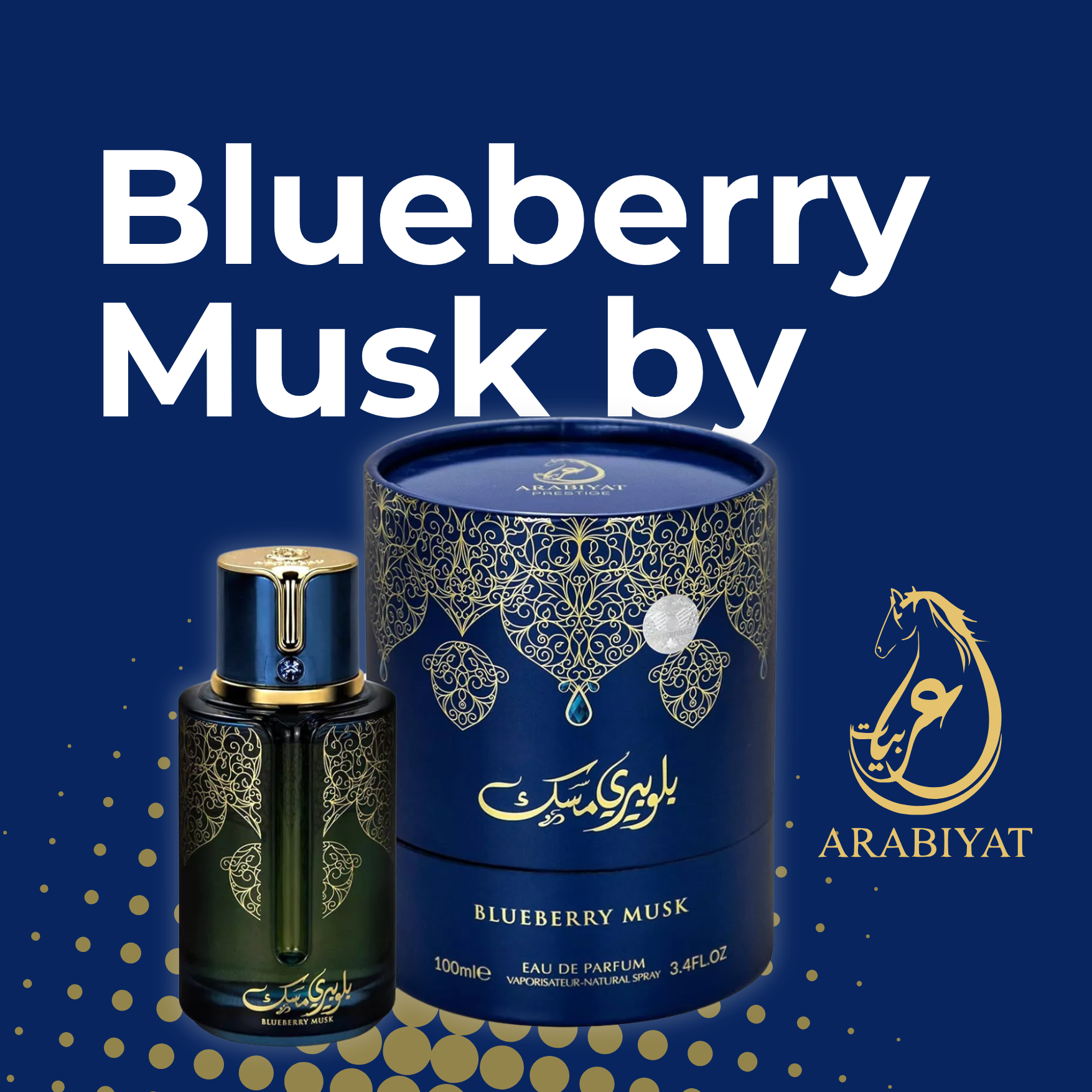 Blueberry Musk de Arabiyat 100ml. 3.4FL.OZ