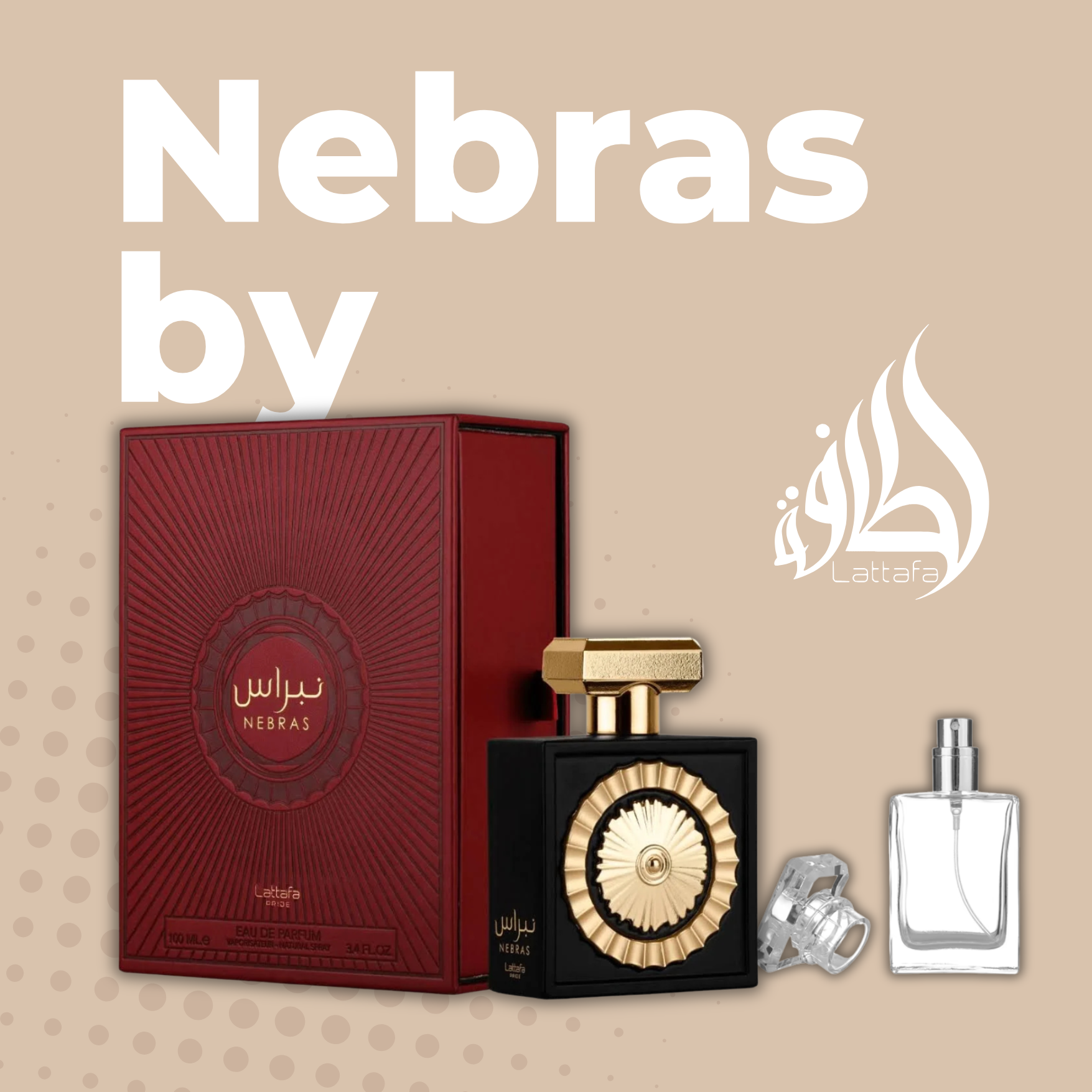 Nebras de Lataffa. 100ml.3:4FL.OZ