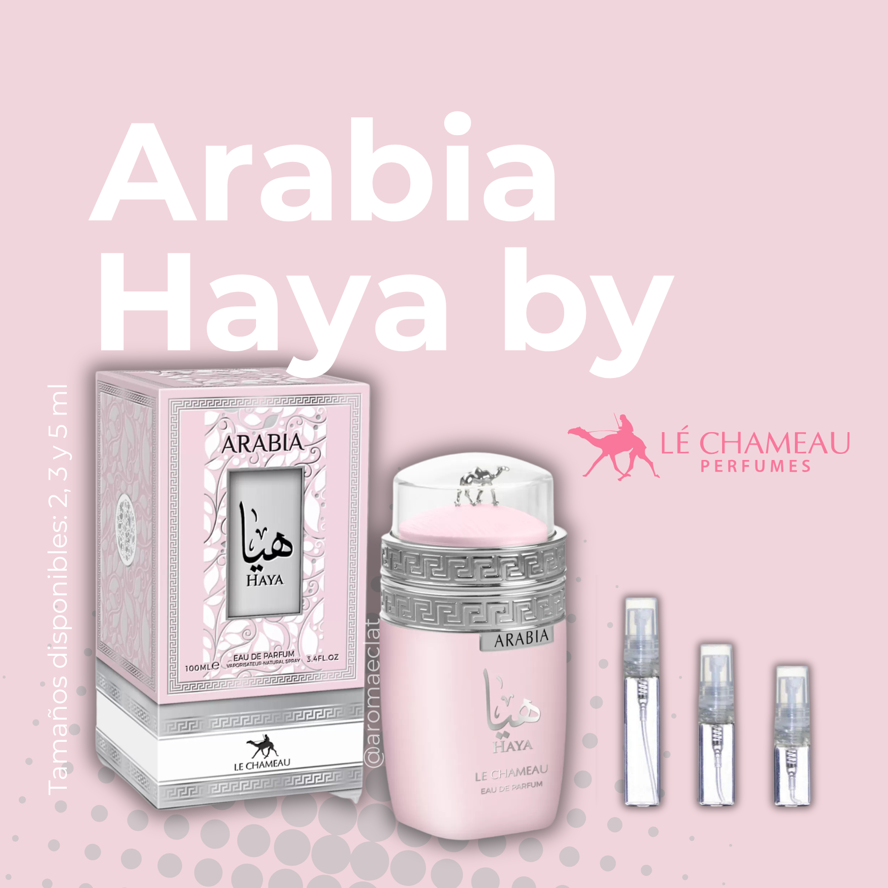 Arabia Haya de Le Chameau. 100ml. 3.4FL.OZ