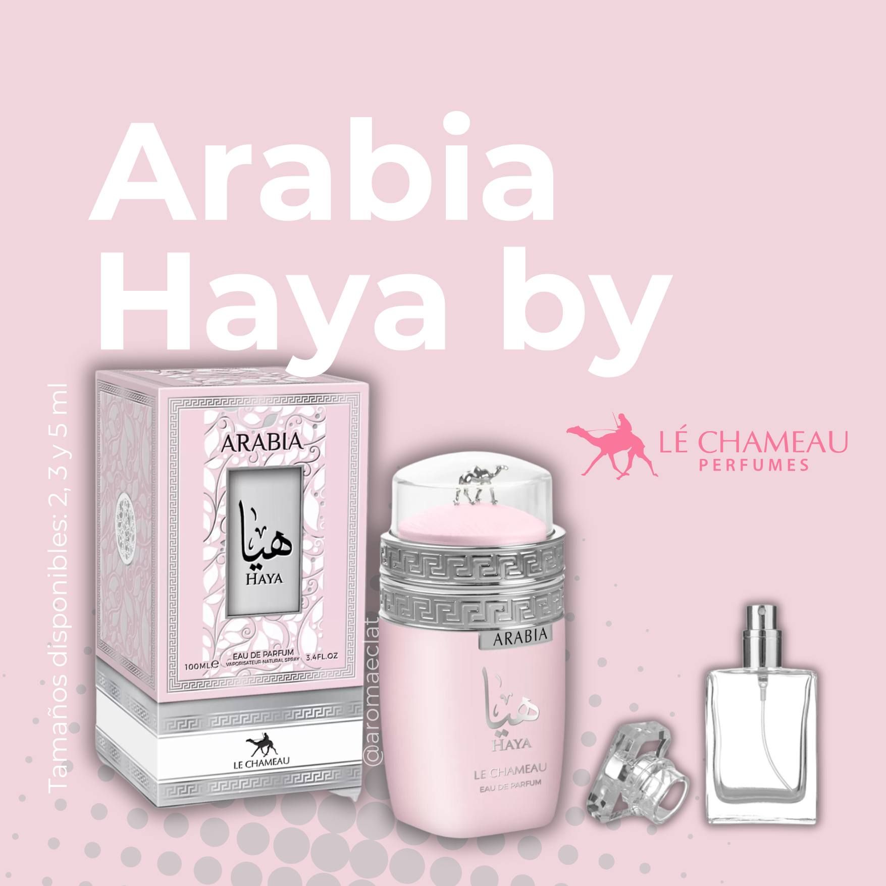 Arabia Haya de Le Chameau. 100ml. 3.4FL.OZ