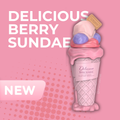 Delicious Berry Sundae Le Bonheur Eau de Parfum 100ml – Perfume frutal gourmand unisex con notas de fresa, manzana y frutos del bosque
