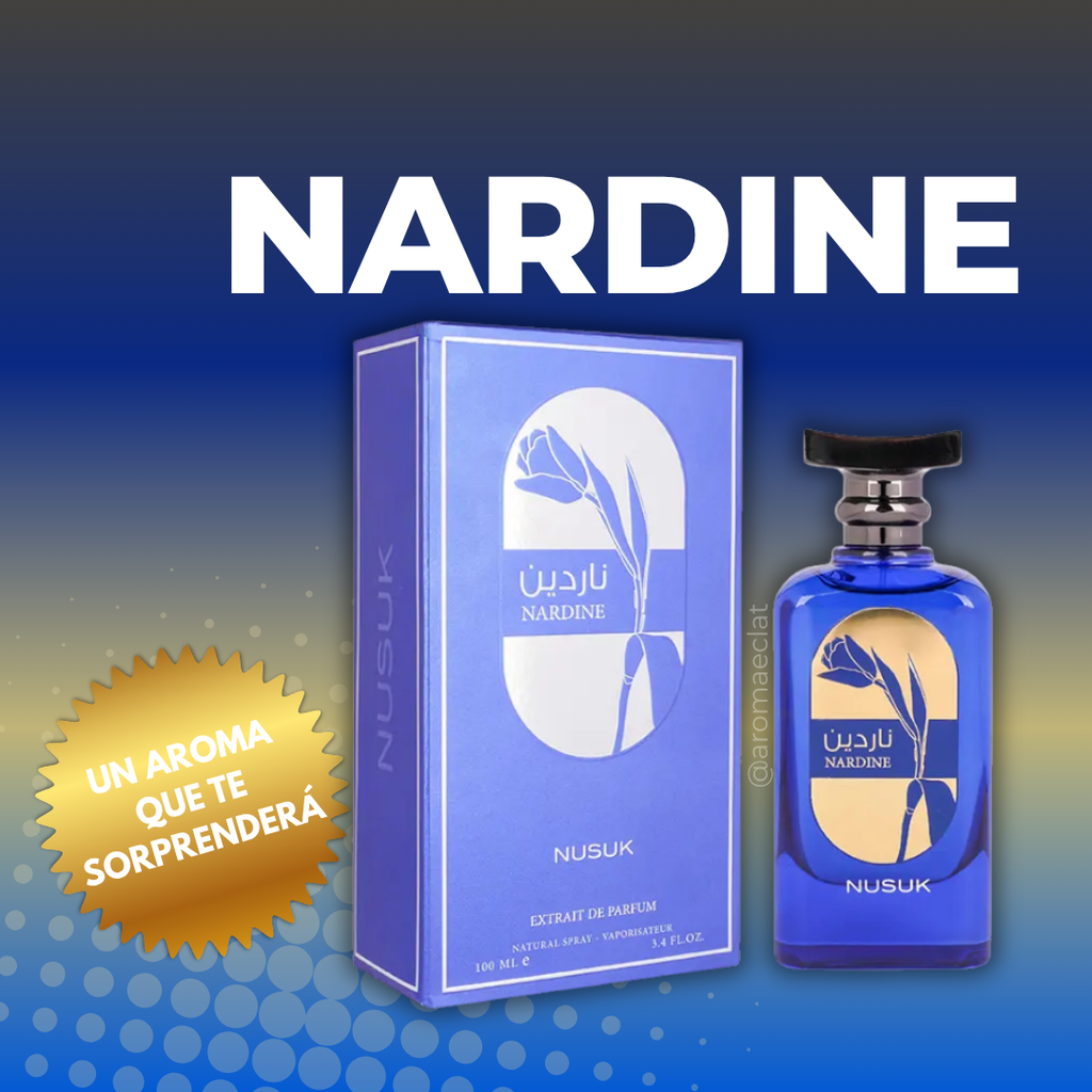 Fragancia Árabe Nardine 100ml – Eau de Parfum | Especiada y Herbal Elegante