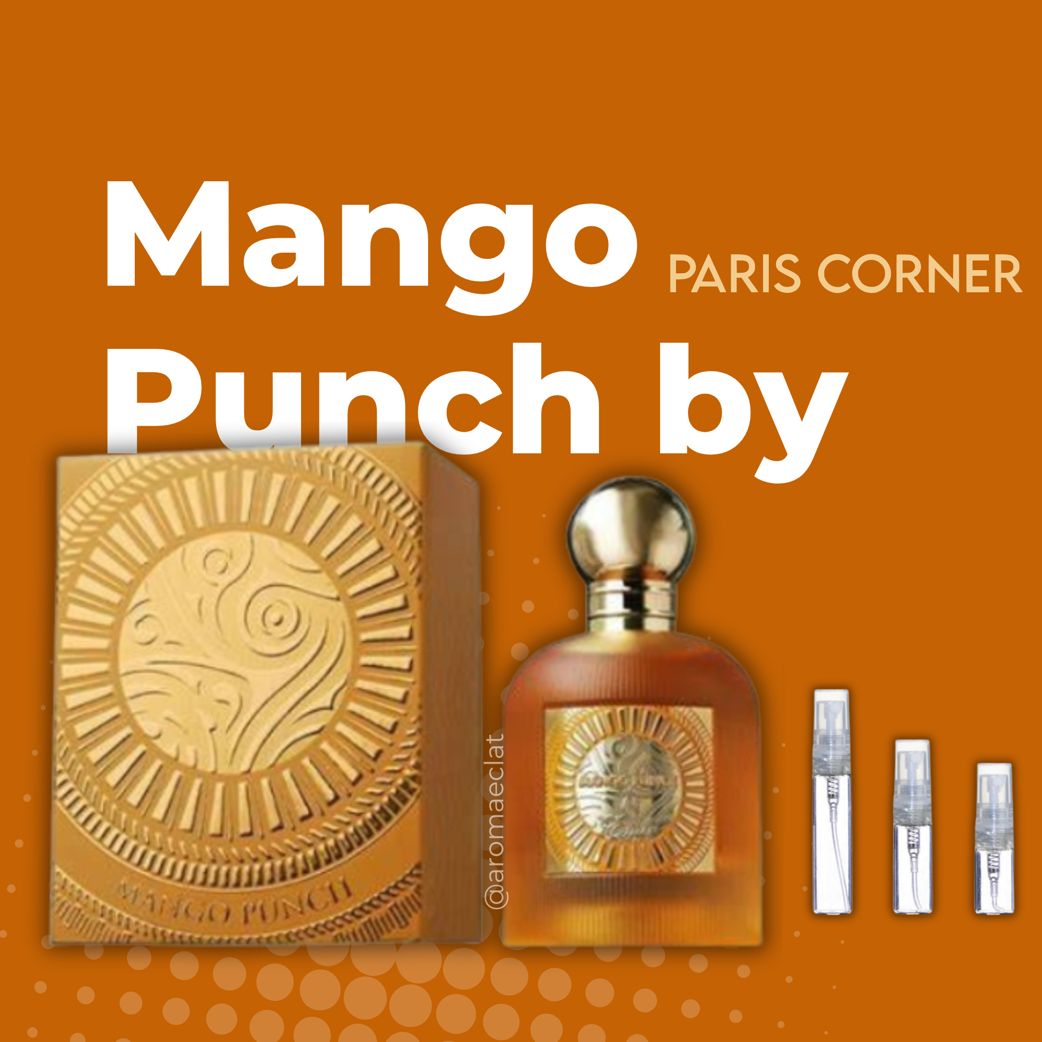 Perfume Árabe Mango Punch de Paris Corner