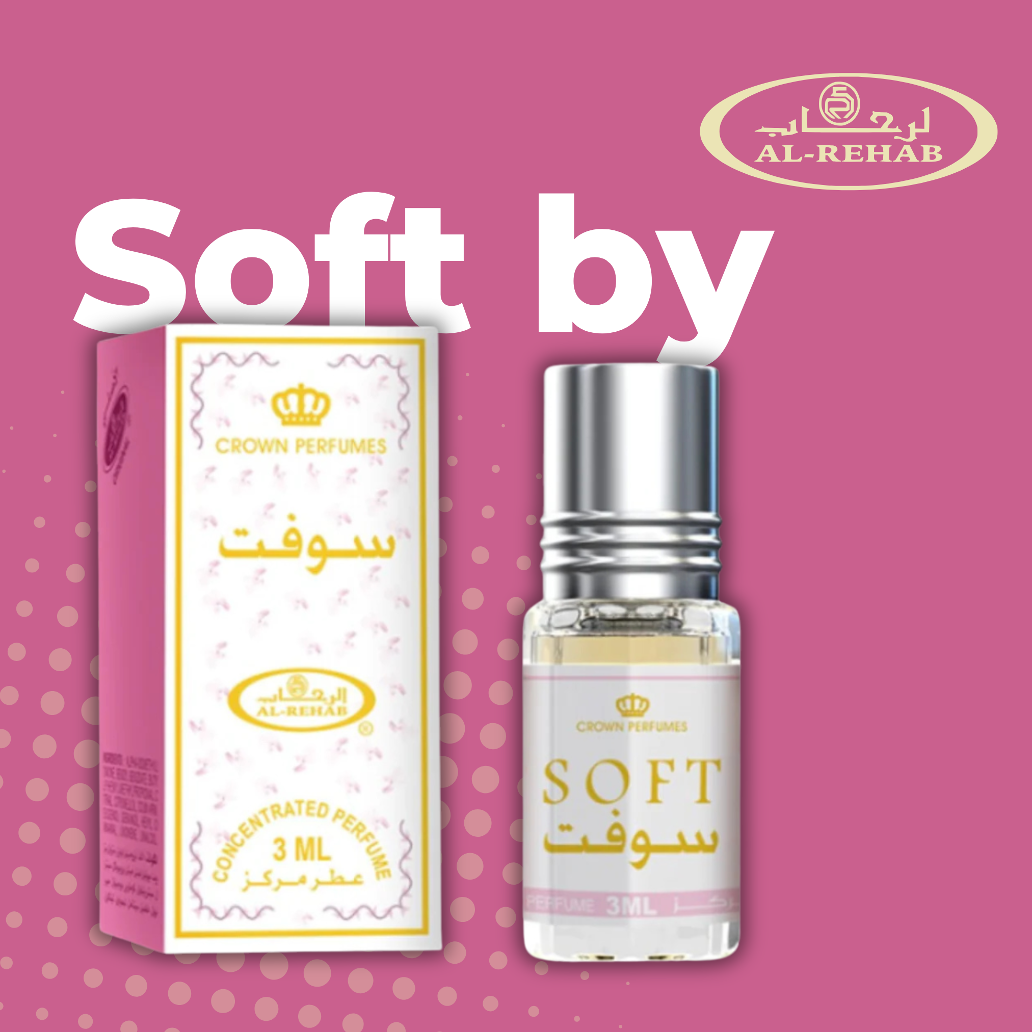 Aceite Concentrado Soft de Al-Rehab. 3ml.-