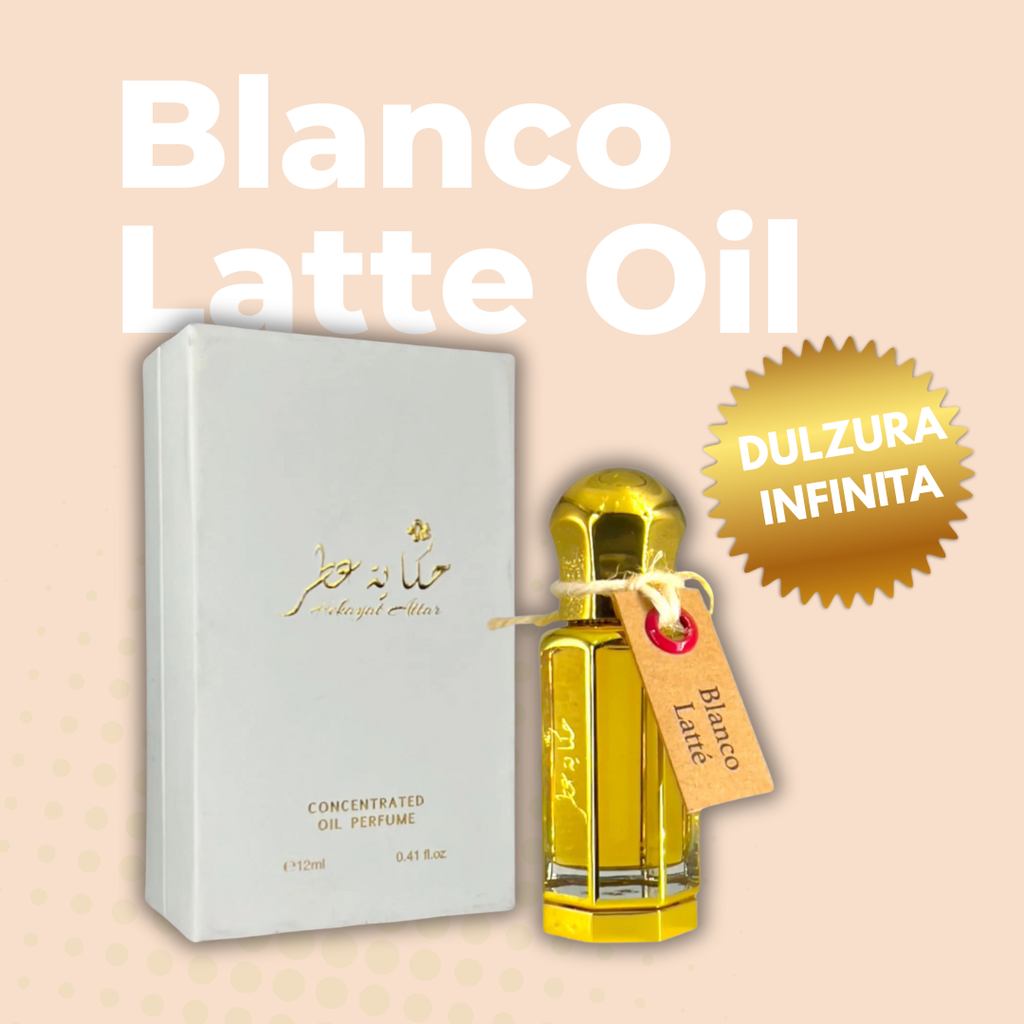 Hekayat Attar Blanco Latte Concentrated Oil Perfume 12ml Unisex