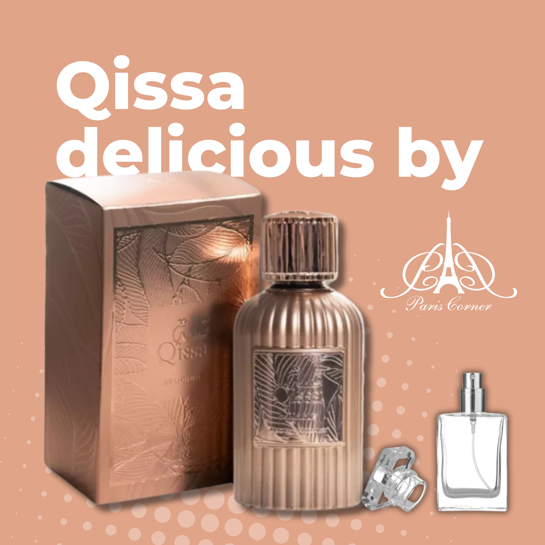 Qissa Delicious de Paris Corner. 100ml. 3.4FL.OZ.-