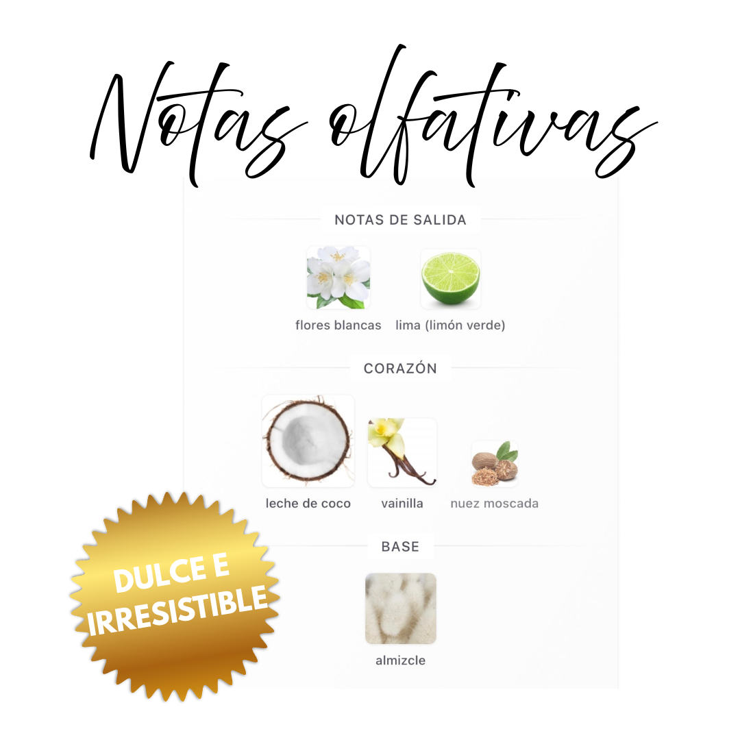 Fragancia Árabe Turab Al Dhahab 100ml – Eau de Parfum | Coco Tropical y Cítrico
