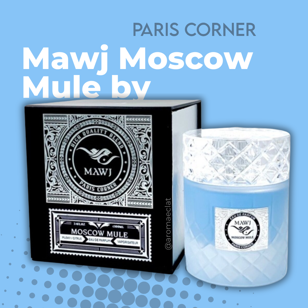 Perfume Árabe Mawj Moscow Mule de Paris Corner.