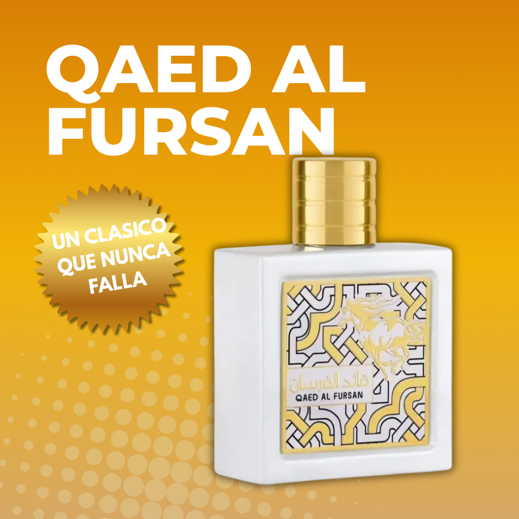 Fragancia Árabe Qaed Al Fursan 90ml – Eau de Parfum | Piña y Azafrán