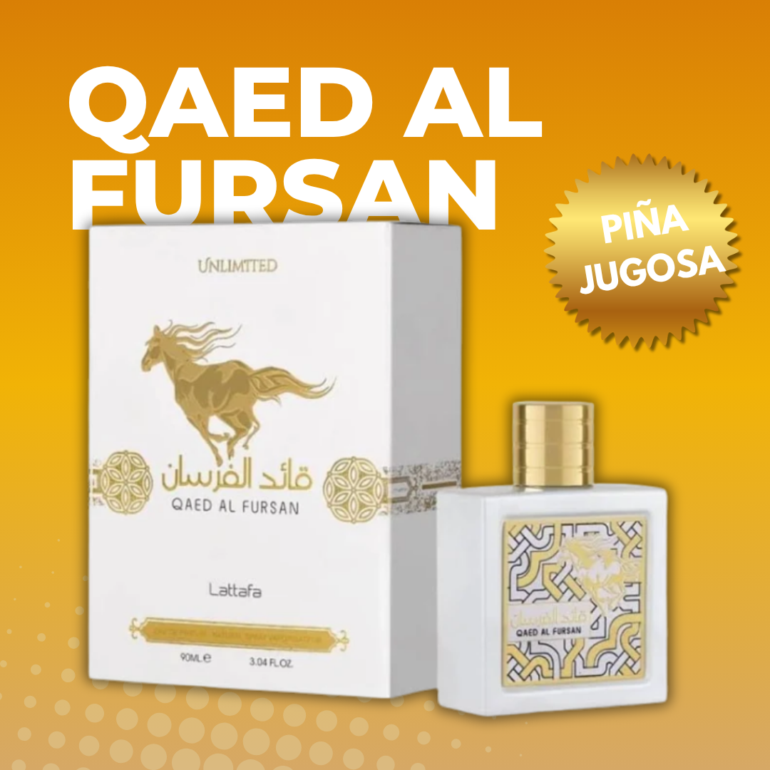 Fragancia Árabe Qaed Al Fursan 90ml – Eau de Parfum | Piña y Azafrán