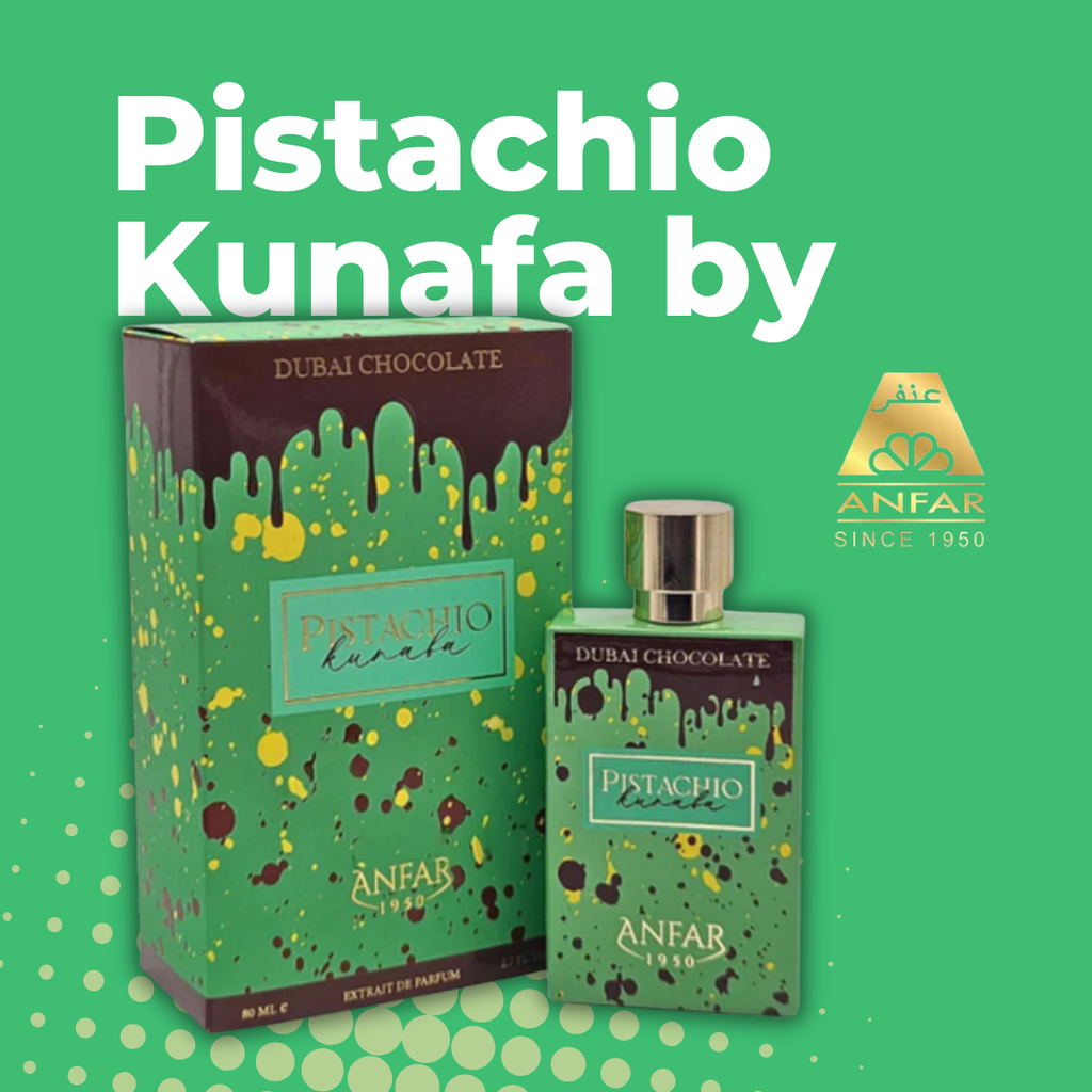 Perfume Pistachio Kunafa de Anfar London – Extracto de Perfume Unisex 30 ml