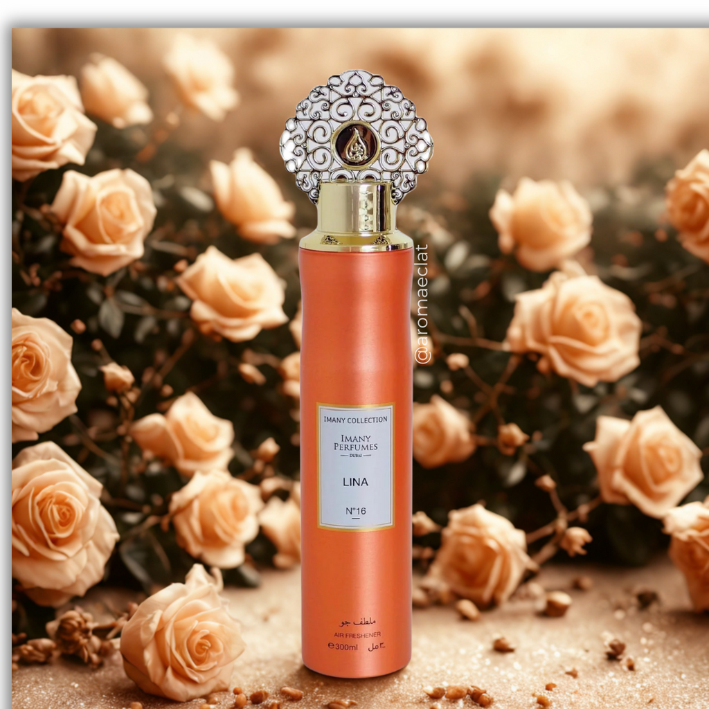 Lina de Imany Ambientador en Spray 300ml - Fragancia Floral Oriental de Lujo