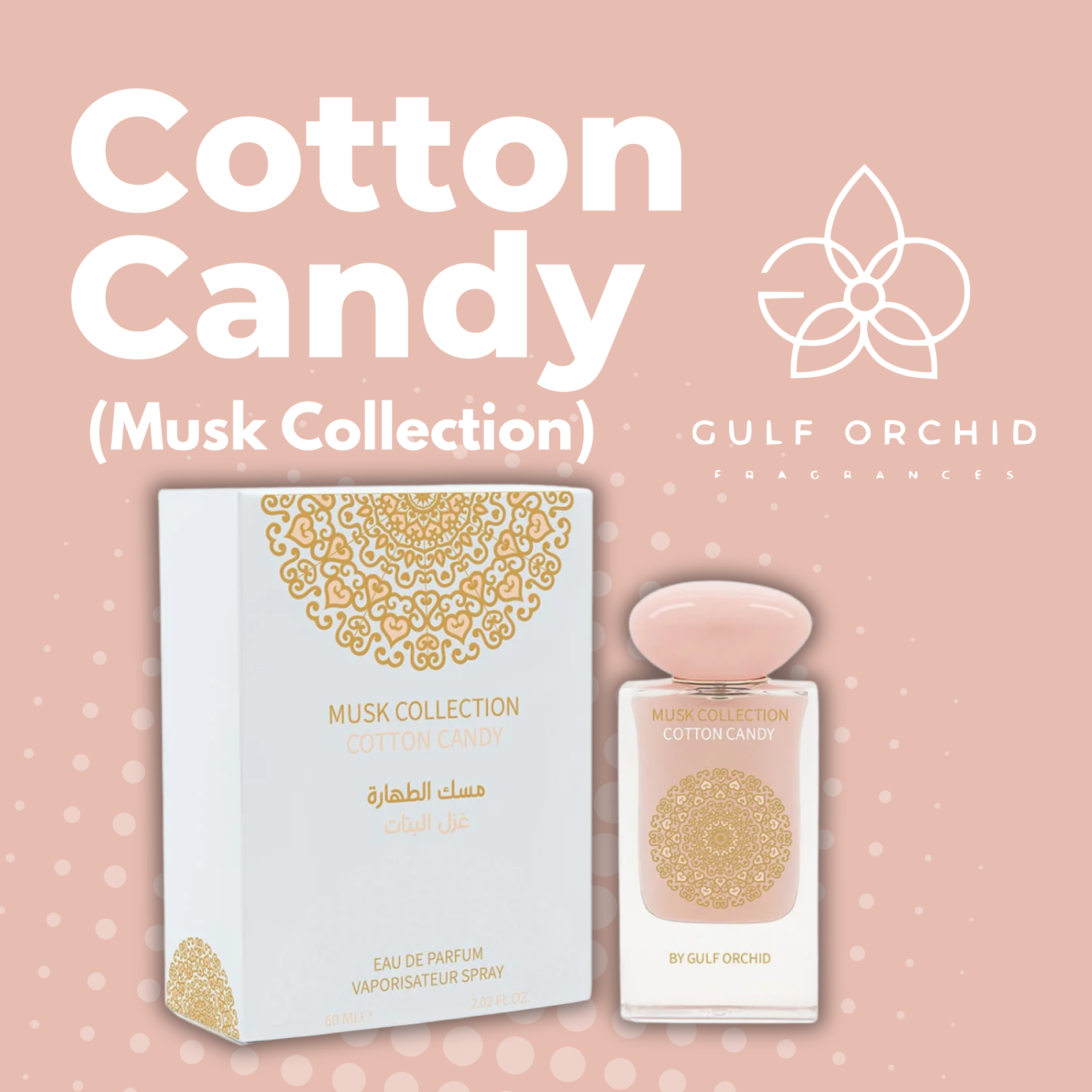 Cotton Candy. Musk Collection. Gulf Orchid.