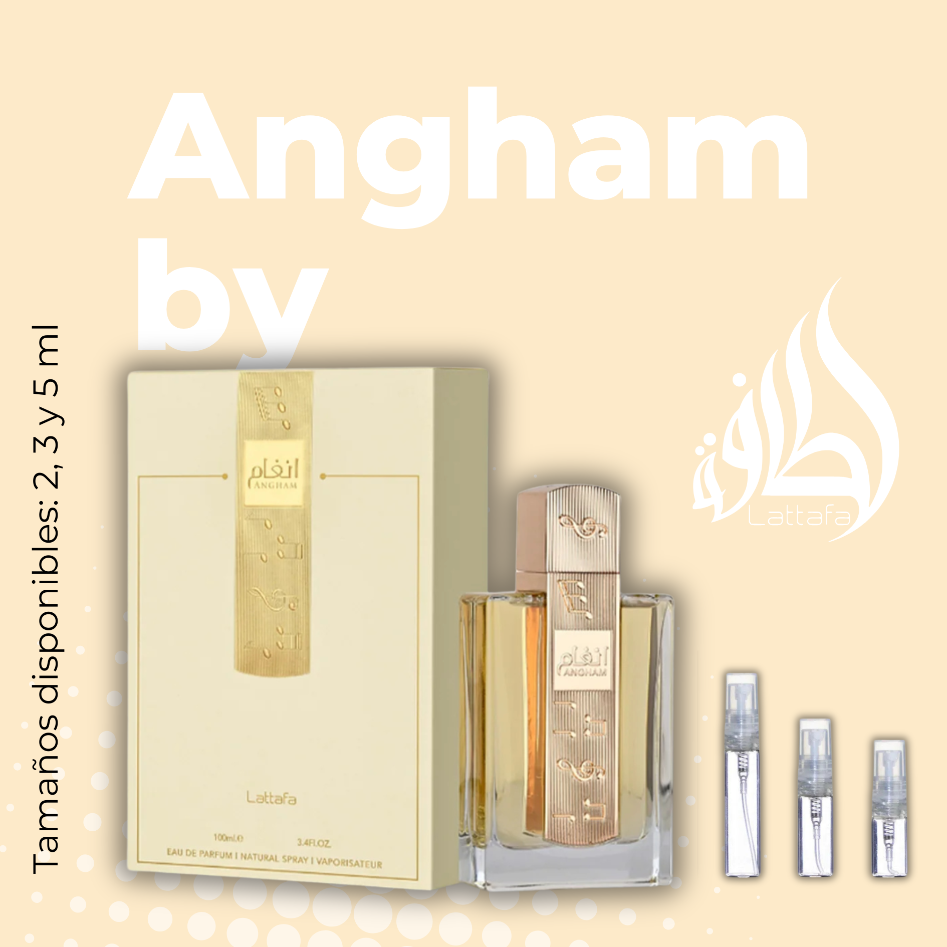 Angham de Lataffa. EDP 100ml.