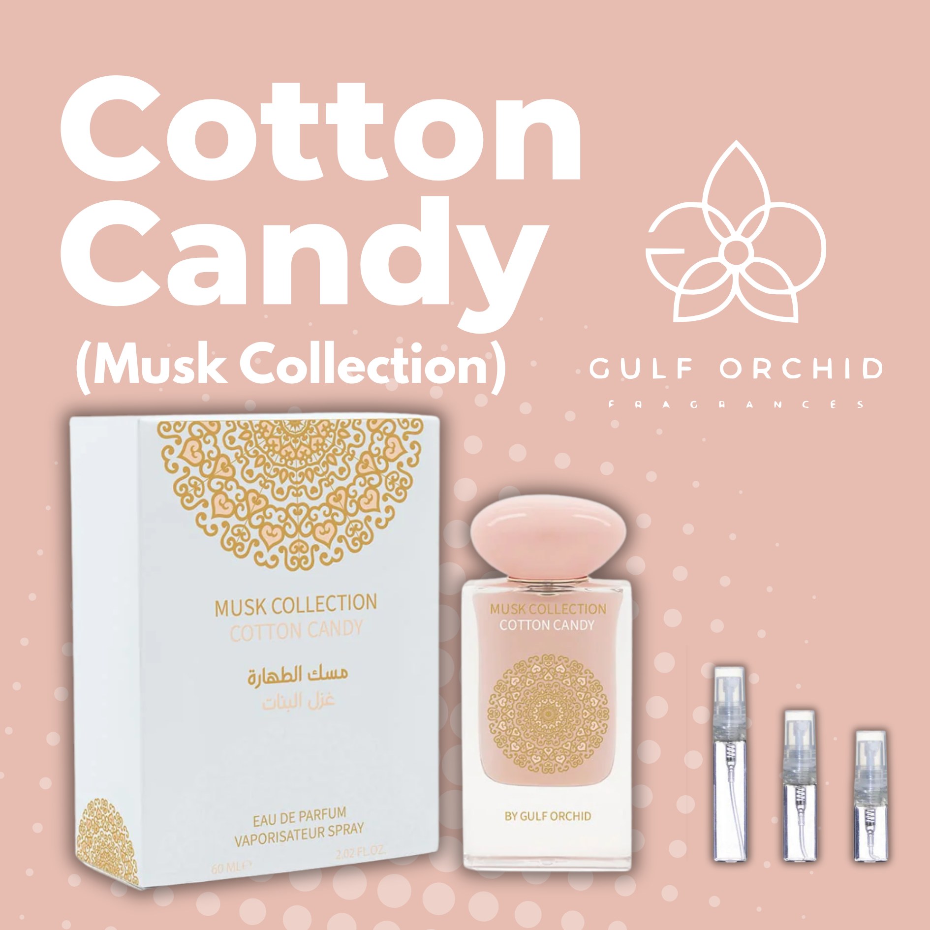 Cotton Candy. Musk Collection. Gulf Orchid.