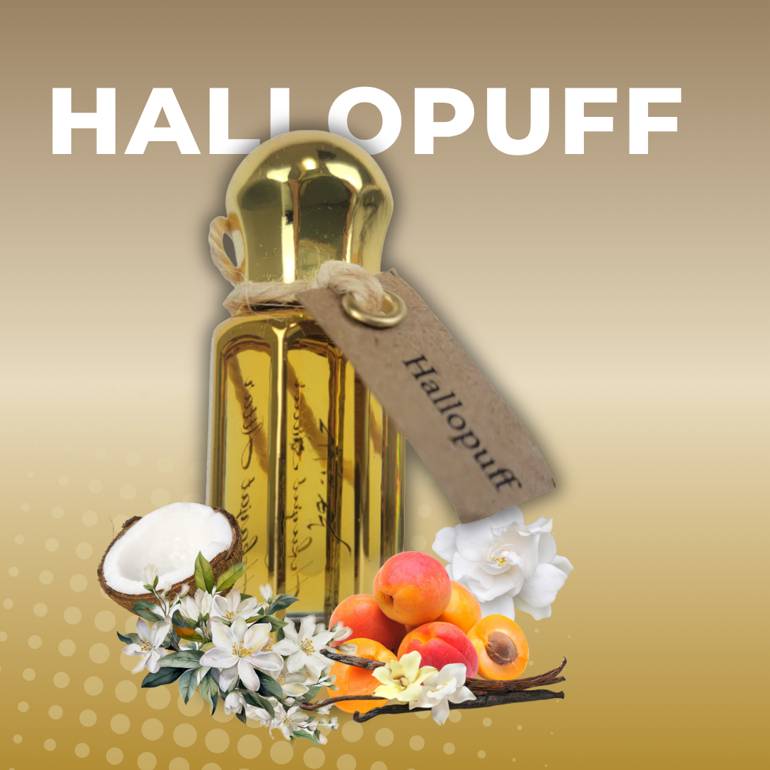Hallopuff Hekayat Attar Aceite 12ml Unisex Gourmand