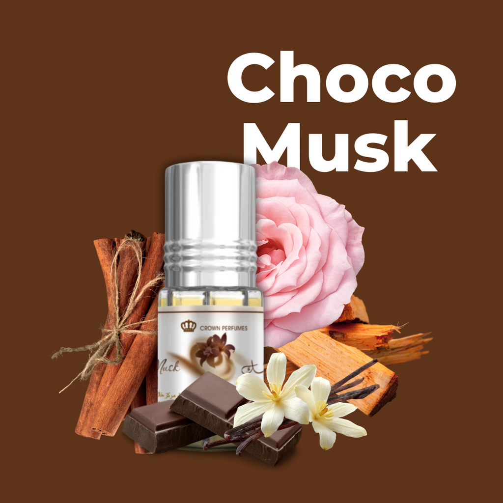 Choco Musk perfume concentrado en aceite. 3ml