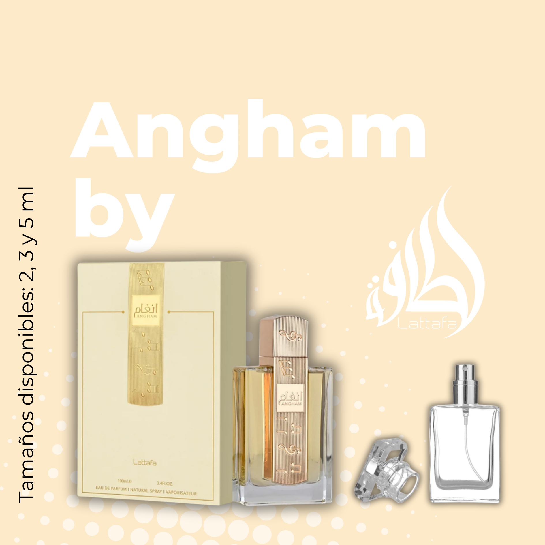Angham de Lataffa. EDP 100ml.