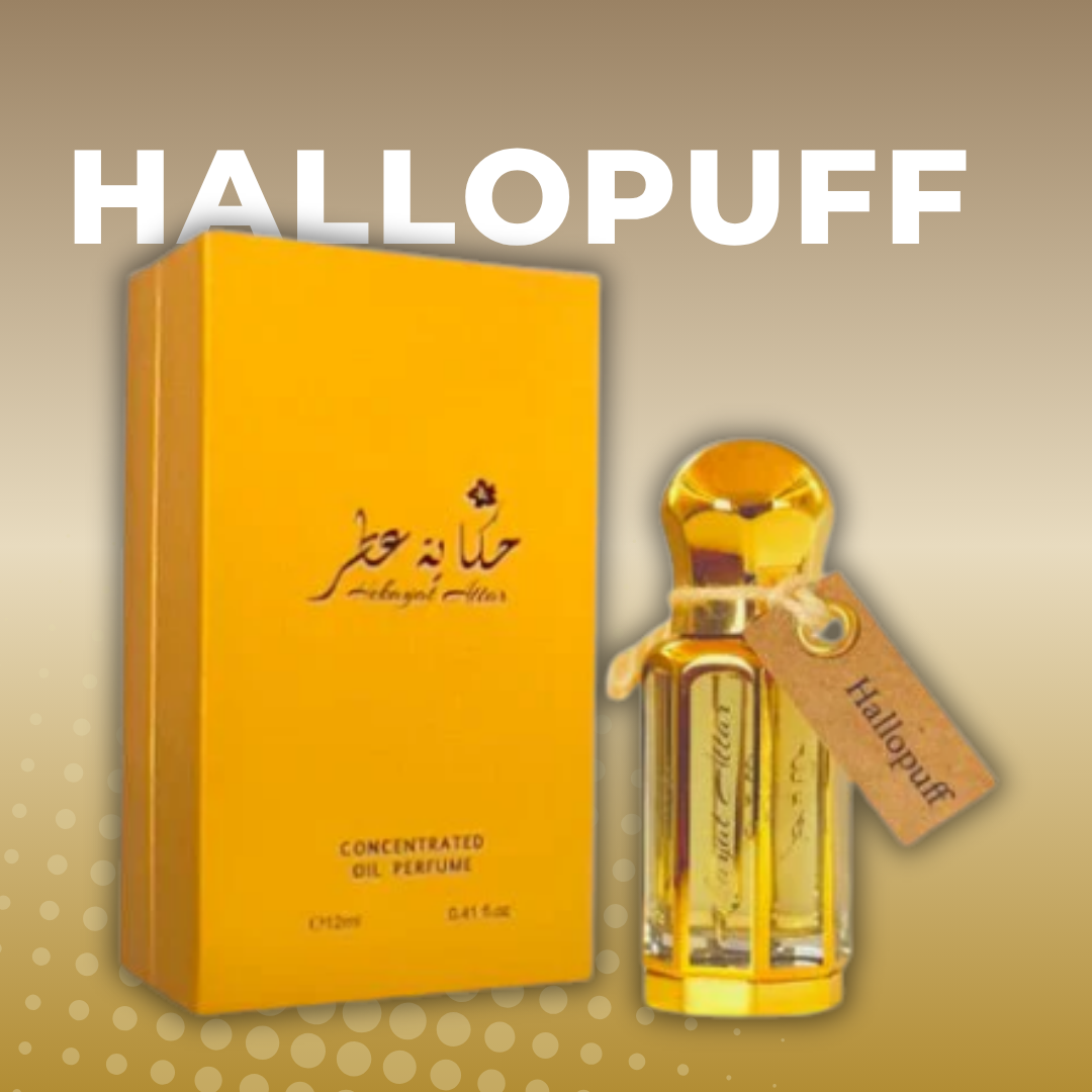Hallopuff Hekayat Attar Aceite 12ml Unisex Gourmand
