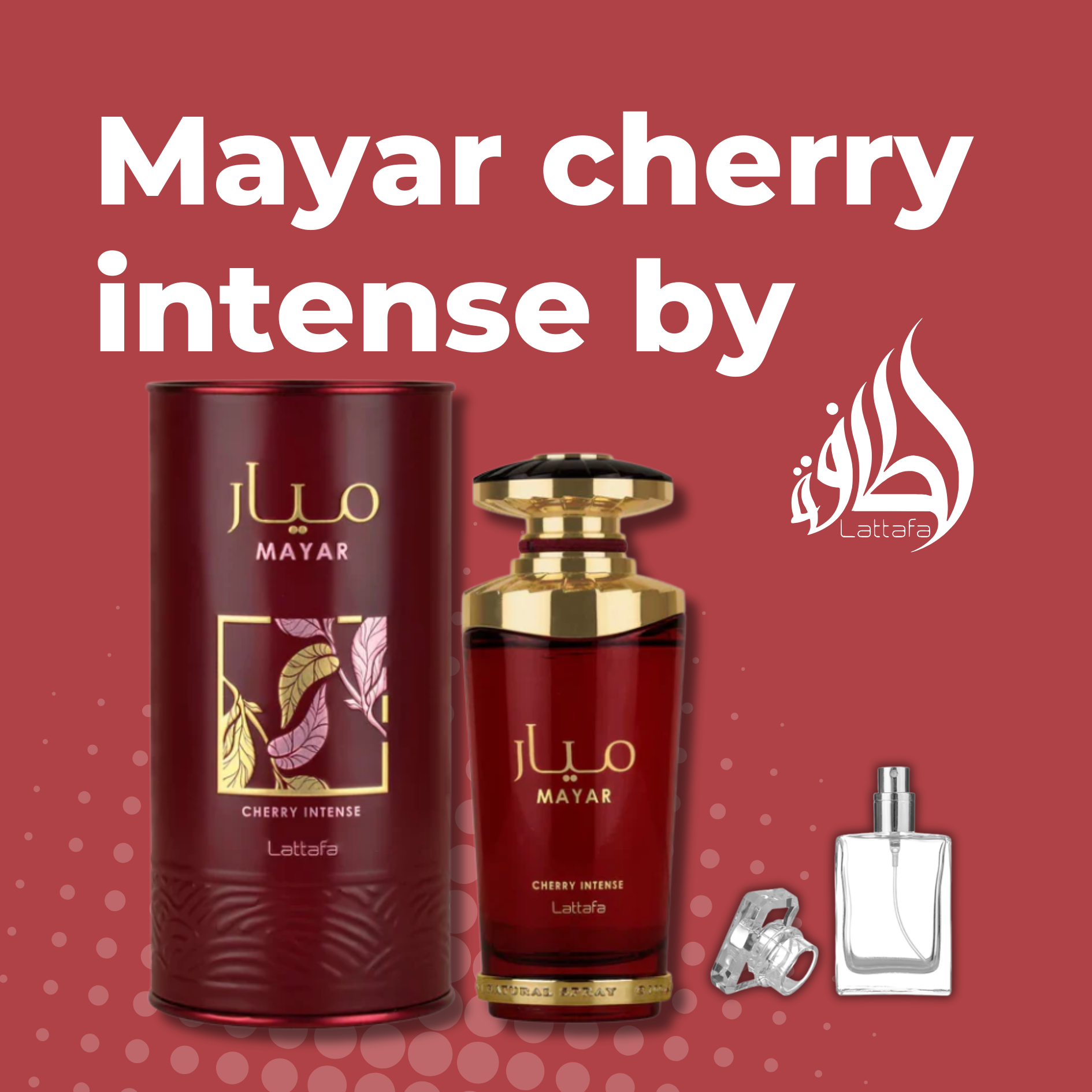 Mayar Cherry Intense de Lataffa. 100ml.3.4FL.OZ