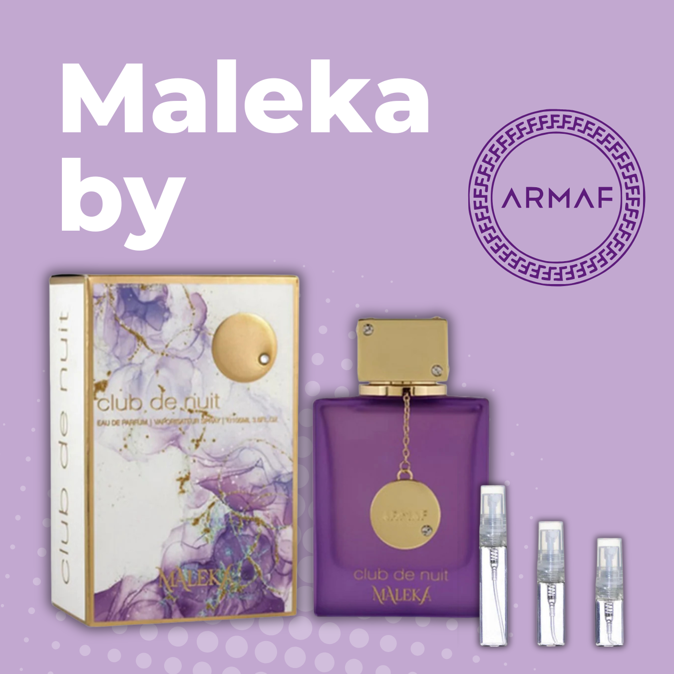 Club De Nuit Maleka Armaf. 100ML.