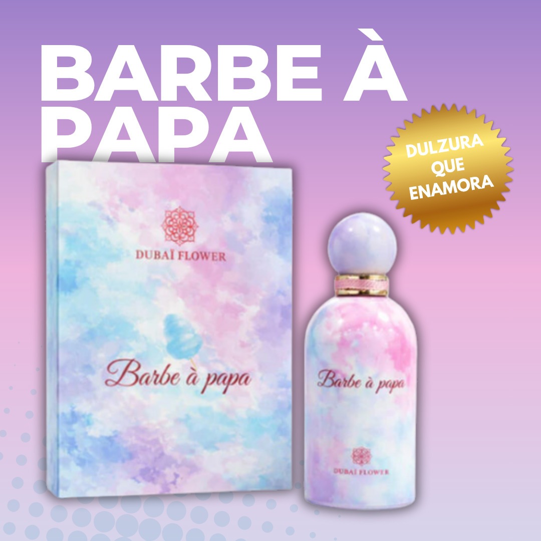 Fragancia Árabe Barbe à Papa 100ml – Eau de Parfum | Algodón de Azúcar y Musk