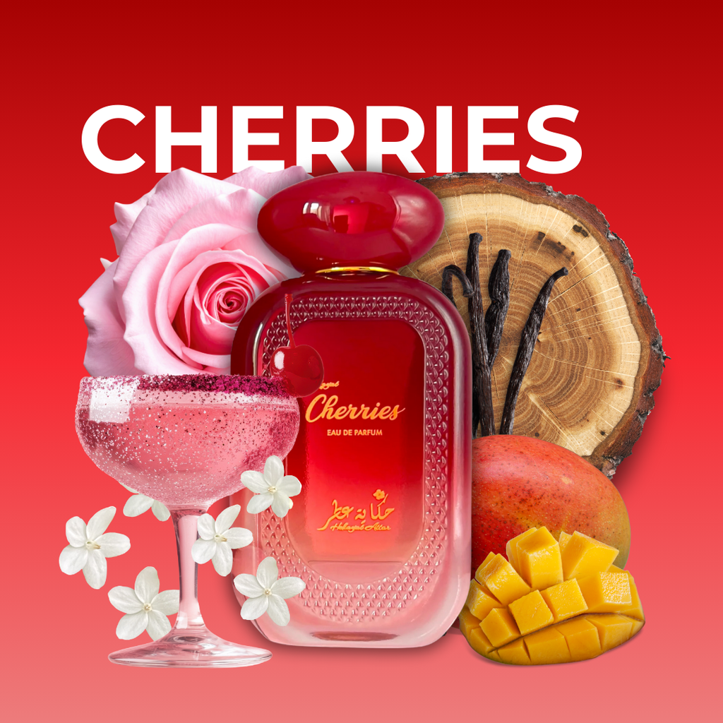 Fragancia seductora y tropical con licor de cereza jugoso, flores exóticas y base cremosa de vainilla y haba tonka, sensación indulgente y memorable
