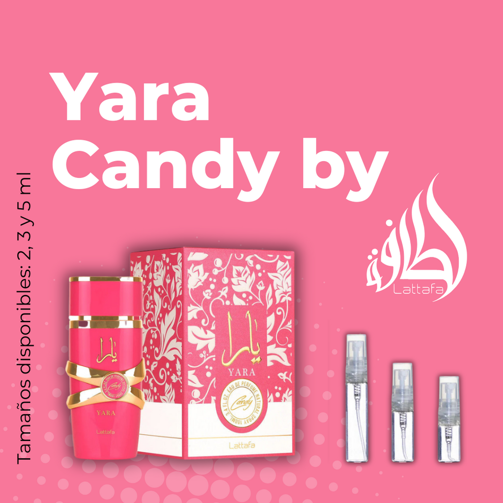Yara Candy Lattafa MUESTRAS 5ml