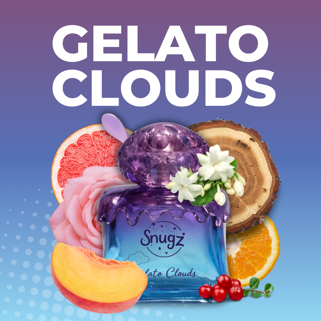 Fragancia Árabe Gelato Clouds 100ml – Eau de Parfum | Helado de Bayas y Melocotón