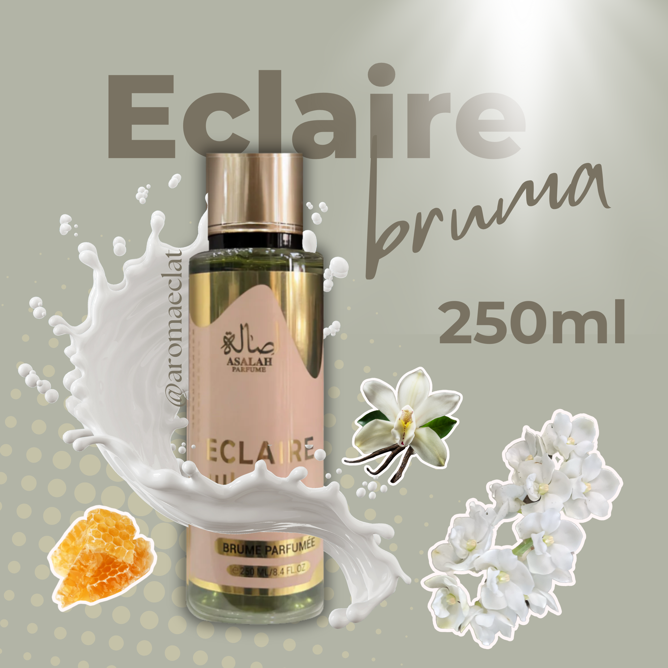Bruma Eclaire Hair & Body 250ml.