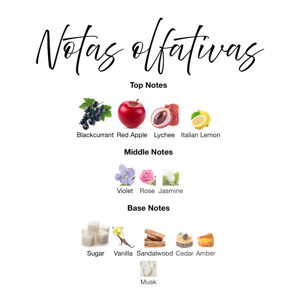 Elysia Lychee Fizz Fragrance World Eau de Parfum 50ml Mujeres - Fragancia Floral Frutal Efervescente.