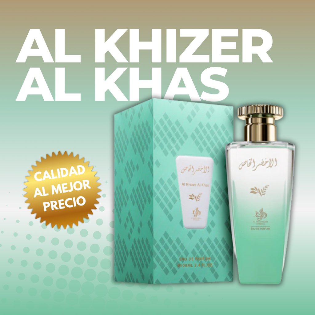Fragancia Árabe Al Khizer Al Khas 100ml – Eau de Parfum | Fresca y Aromática