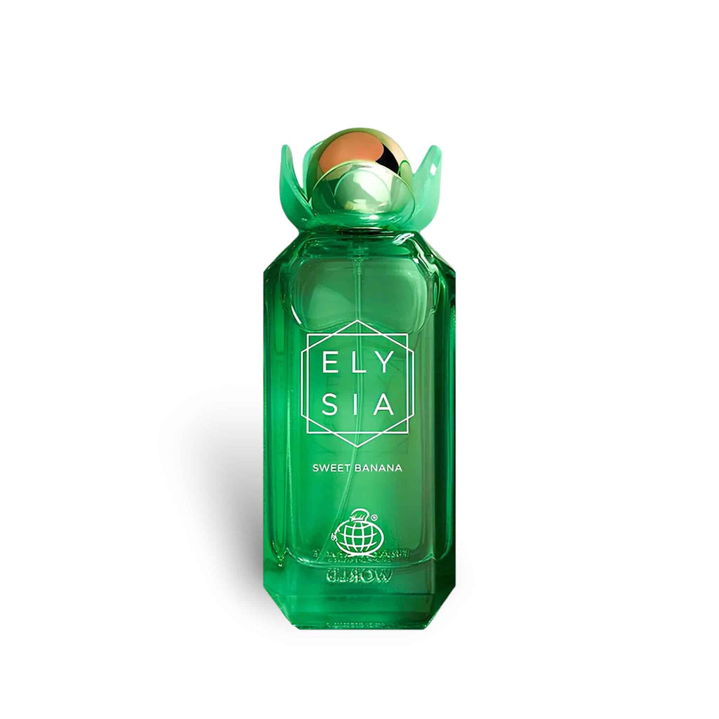 Fragancia Árabe Elysia Sweet Banana 100ml – Eau de Parfum | Plátano Dulce y Coco Cremoso